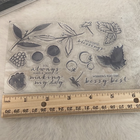 Stampin’ Up Berry Blessing Stamp Set - Picture 8 of 9